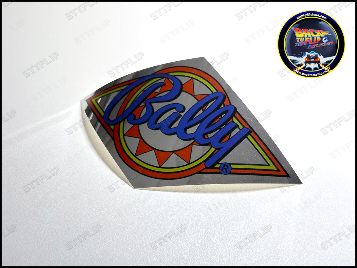 Bally Decal Porte Sticker Chrome M-1895