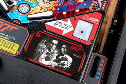 Stern 007 James Bond Dr No 2022 Insider Flipper Custom Apron Printed Card V1