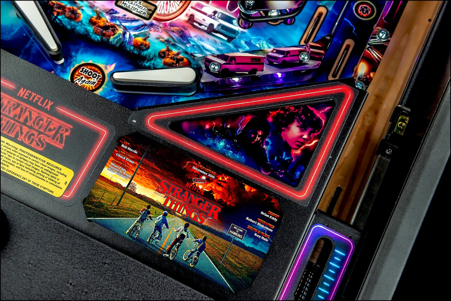 Stern Stranger Things 2019 Carte Insider Flipper Custom Apron imprimée V1