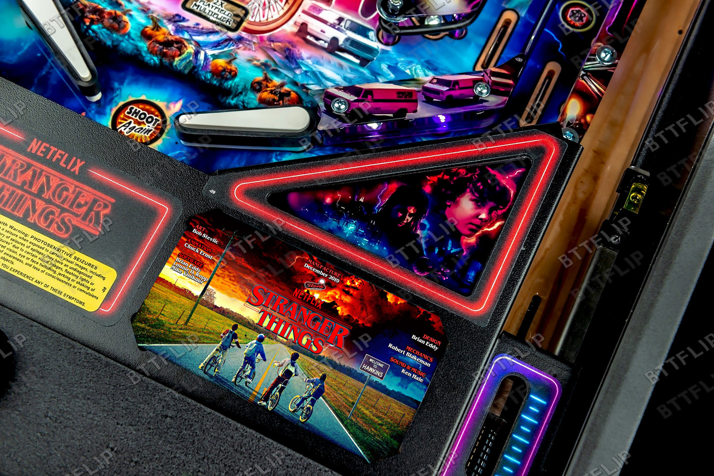 Stern Stranger Things 2019 Insider Flipper Card Custom Printed Apron V1