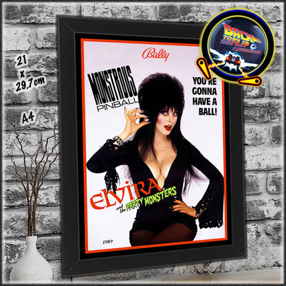 Flyer Pinball Art Digital Format Williams Bally Data East Capcom Gottlieb Sega Stern ...