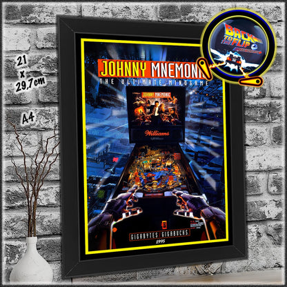 Flyer Pinball Art Digital Format Williams Bally Data East Capcom Gottlieb Sega Stern ...