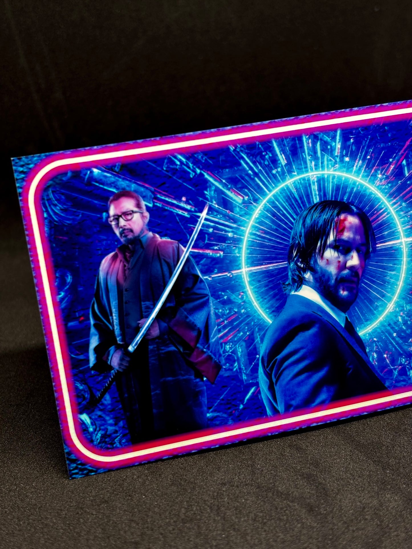 Tarjeta de pinball Stern de John Wick 2024 Insider: Tarjeta de pinball personalizada con delantal