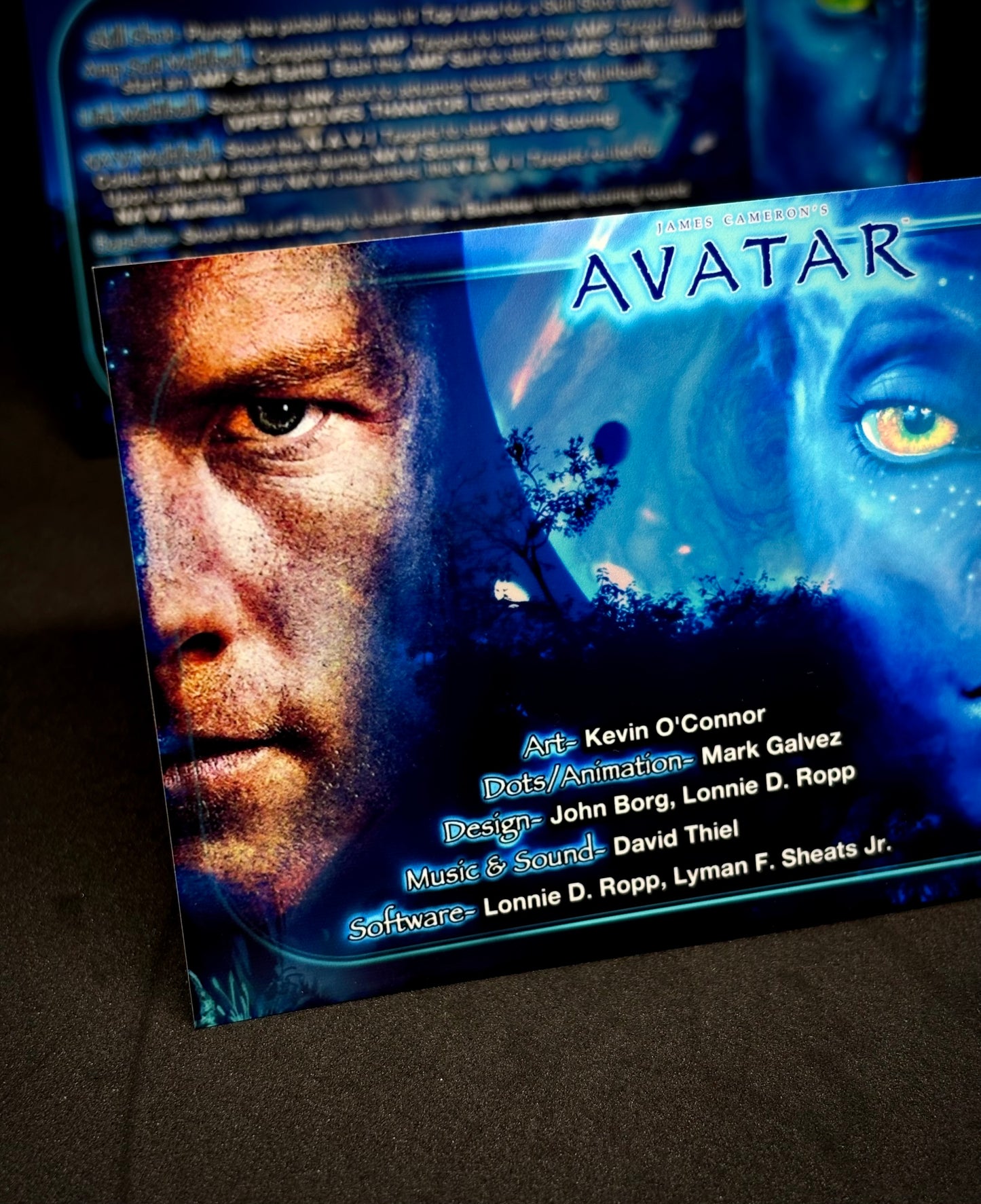 Instrucciones de las tarjetas del juego Stern Avatar 2010. Tarjetas de pinball personalizadas con impresión de pinball.