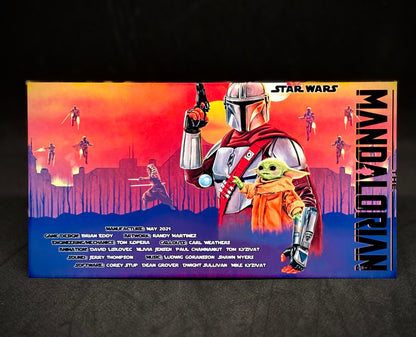 Stern Star Wars The Mandalorian 2021 Solo Card Flipper Custom Printed Apron V1