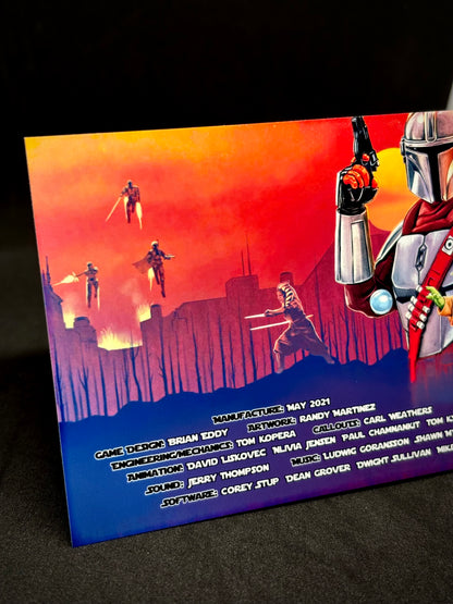 Stern Star Wars The Mandalorian 2021 Solo Card Flipper Custom Printed Apron V1