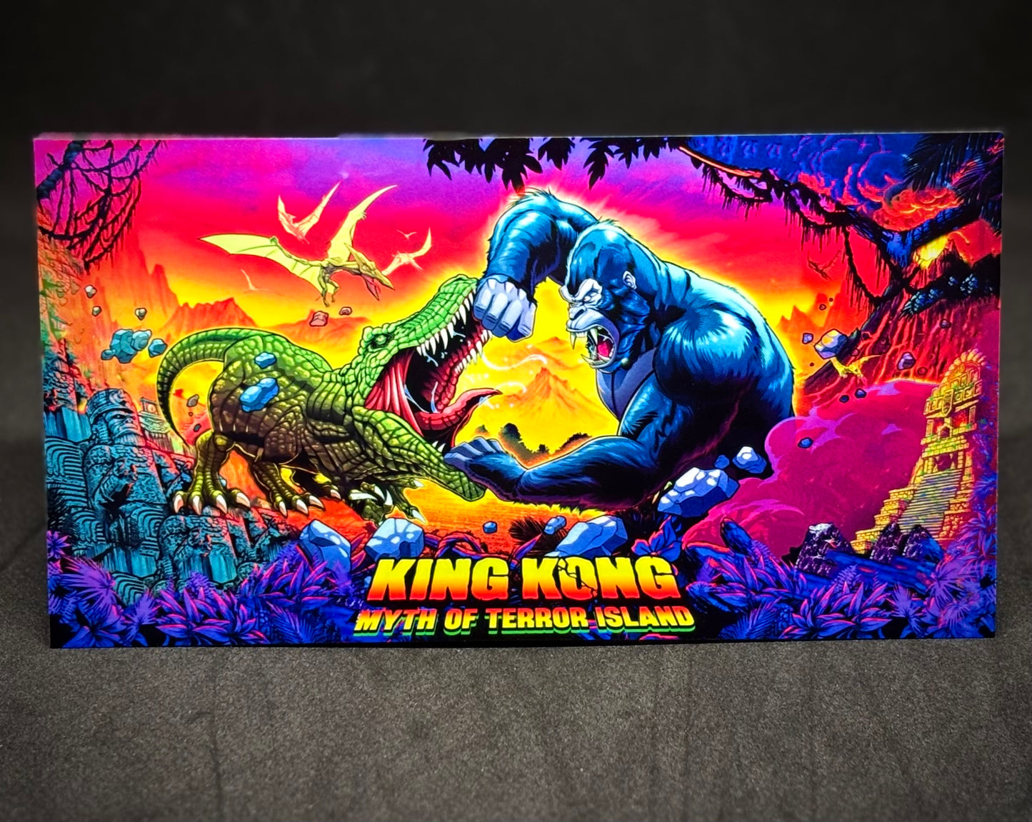 Stern King Kong 2025 Carte Insider Flipper Custom Apron imprimée V2