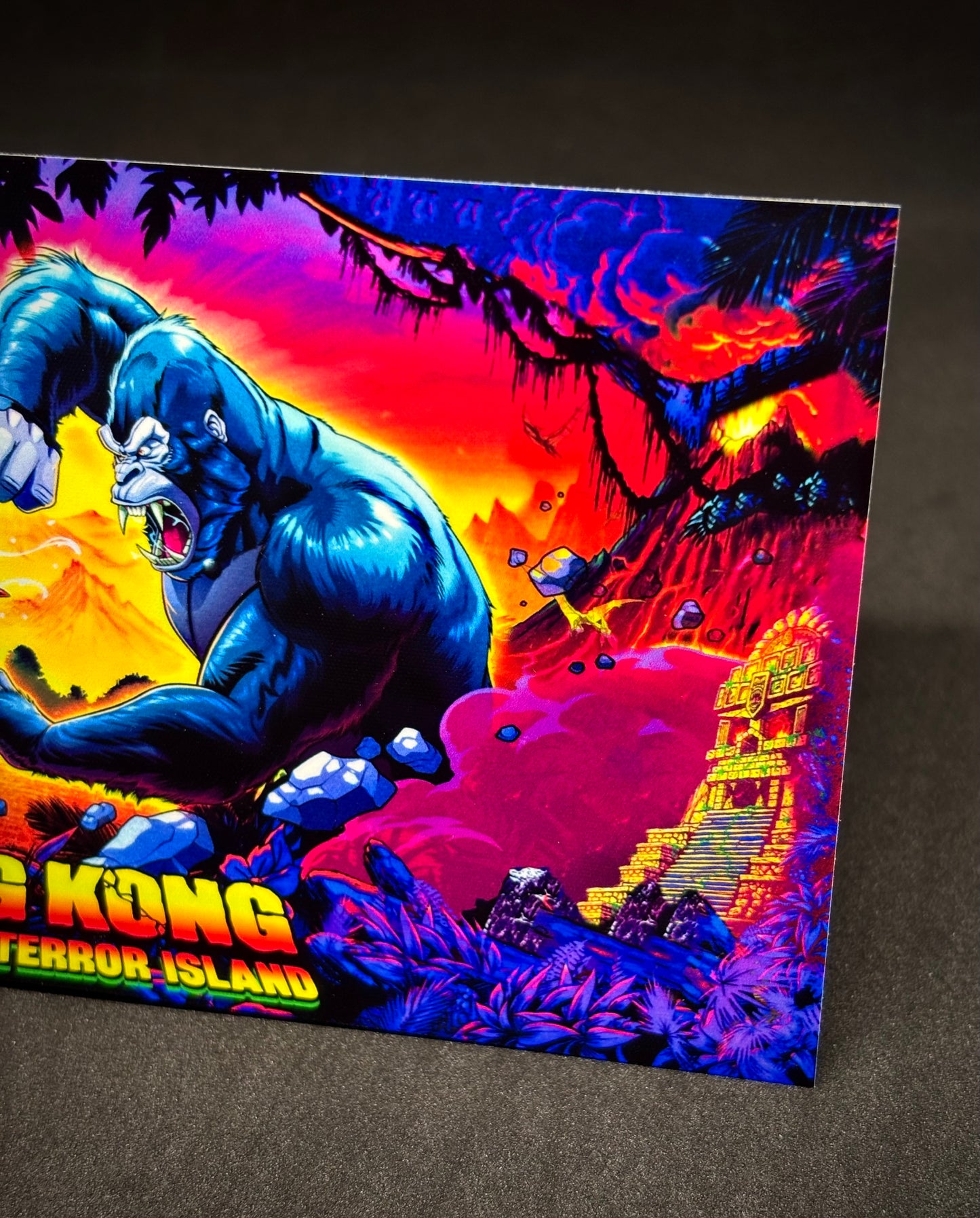 Stern King Kong 2025 Carte Insider Flipper Custom Apron imprimée V2