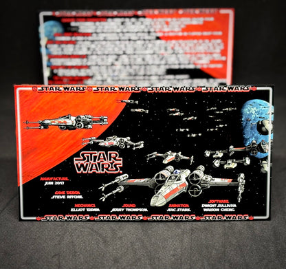 Instrucciones de las tarjetas de juego Stern Star Wars 2017, delantal personalizado de pinball, reglas impresas V1