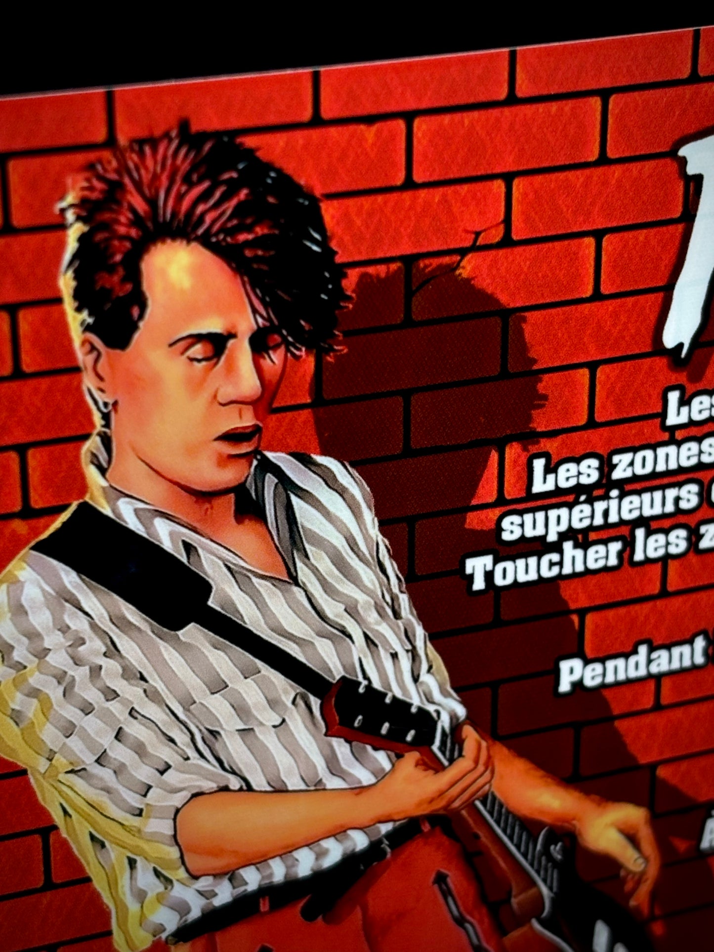 Gottlieb PUNK 1982 Game Cards Instructions Pinball Custom Apron printed rules