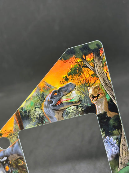 Delantal personalizado con pegatina de pinball de Stern Jurassic Park 2019 Insider