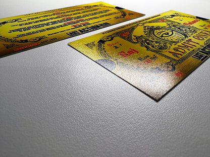 Cartes d'instructions custom apron flipper Data East Last Action Hero 1993 V1 (set de 2)
