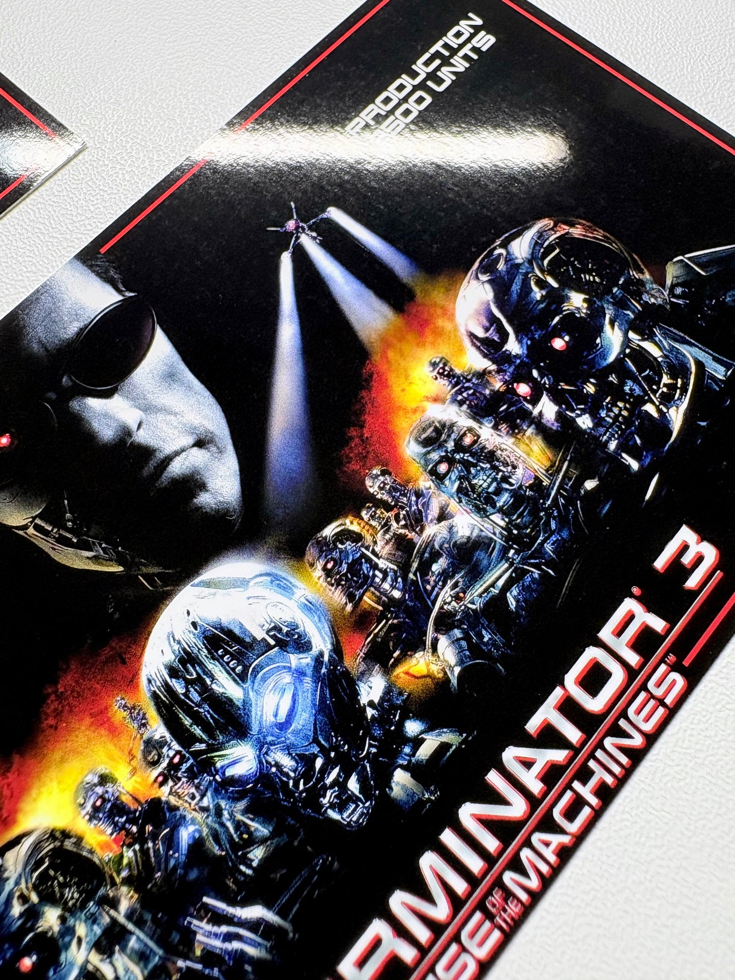 Custom instruction cards apron flipper Stern Terminator 3 Rise of the Machines 2003 V1 (set of 2)