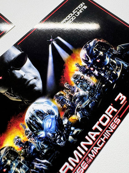Custom instruction cards apron flipper Stern Terminator 3 Rise of the Machines 2003 V1 (set of 2)